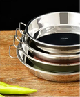 耐久性ステンレス鋼の混合碗 料理のための金属サラダ碗プレート 焼肉準備