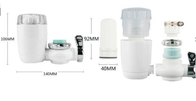 商業用浄水器で使用される10インチ透明プラスチック水フィルターハウジング