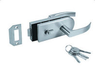 ステンレス鋼のキーのガラス ドア ロック、ハンドルのスライド ガラスの開戸錠