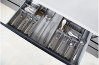 台所拡張できる食事用器具類の銀器の引出しのオルガナイザー