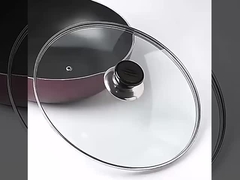 熱耐性ステンレス鋼の鍋と鍋蓋のボタン