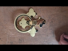 ヨーロッパのシンプルな大気型棺柄 横縁の飾り花セット