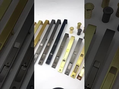 最新の高品質隠し銅素材フラッシュボルトラッチドアロックメーカーセキュリティガードSl