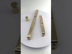 最新の高品質隠し銅素材フラッシュボルトラッチドアロックメーカーセキュリティガードSl