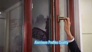 カスタマイズされたアルミニウム合金ブリッジカットドアと窓、遮音、断熱、スライド