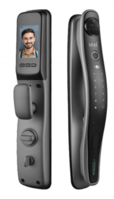 理性的なスマートな家の指紋のハンドルのドア ロックの青い歯WiFi電子デジタル