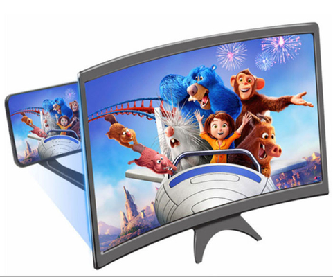 1 HD 10に付き携帯電話スクリーンのアンプの拡大鏡3D高い定義2 12 14 16"