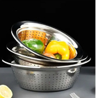 キッチン用具 ステンレス鋼 ボウル スープ盆 野菜 と 果物 304