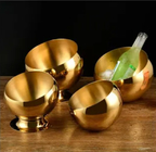 折れないヌードルスープ碗 壁が2つ ステンレス鋼の碗 パスタの配給碗