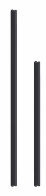 モダンブラック アルミ家具 ハンドル キッチンキャビネット ドア ドラワー 引き出し ハンドル クローゼット ロング ハンドル