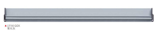 固体アルミニウム合金 収納式 装飾用家具 キャビネット クローゼット ハンドル 150mm x W34.5mm x D 18.4m