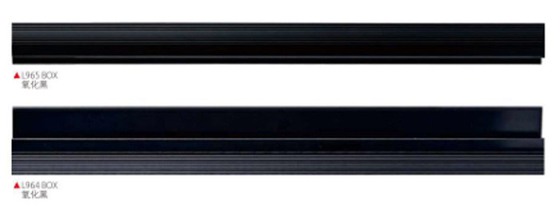 固体アルミニウム合金 収納式 装飾用家具 キャビネット クローゼット ハンドル 150mm x W34.5mm x D 18.4m