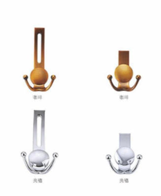 新品 亜鉛合金 クロム付着着物フック