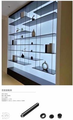 レーザーカット メタル折りたたみスクリーン すべての季節の部屋のディバイダー