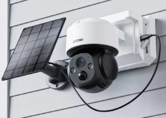 工場用 ソーラー電源 ワイヤレス 1080P スポットライト ナイトビジョン 二方向オーディオ 屋外警備 CCTV 4G Wifi カメラ