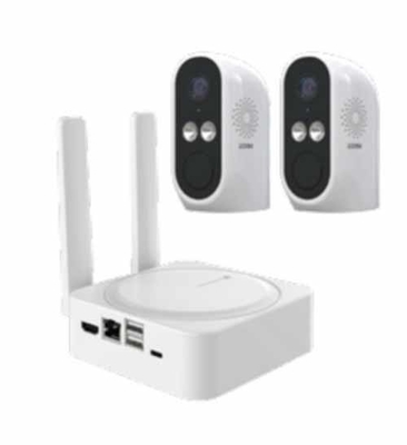 セキュリティ機器 4MP HD ダブルレンズ WIFI カメラ