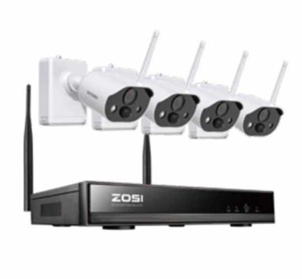 工場価格 監視 防水カメラ 1080p AHD CCTV DVR KIT 8CH ネットワークケーブルと電源を含む