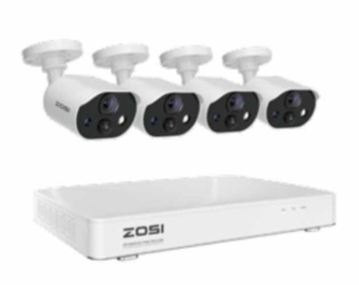 4ch 8ch Wifi カメラシステム 3mp キット 無線IP カメラ セキュリティ