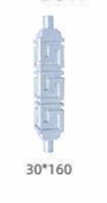 80X80 アルミ合金 護欄 バランコ 護欄 階段 吊り 柱 蓋 胸座席