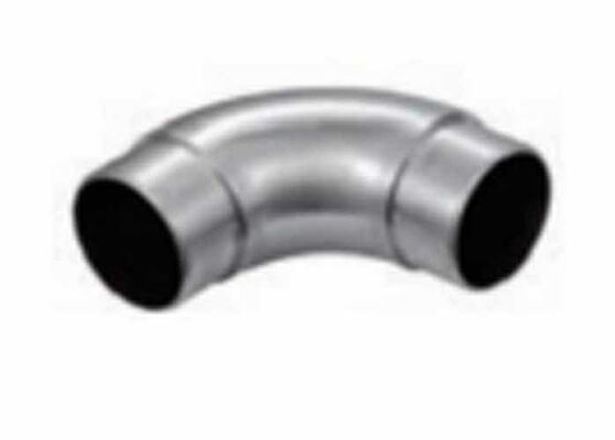 Modern Design Stainless Steel Square Tube Connector for Balcony Stairs Hotel Applications