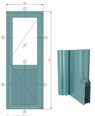 Aluminum Window Profiles Factory Direct Supply Aluminium Casement Window Profiles