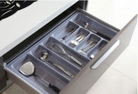 台所拡張できる食事用器具類の銀器の引出しのオルガナイザー