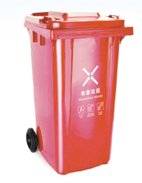 製造者 120l 240l 360l 660l 1100l 屋外大型プラスチック製の車輪式ゴミ箱/ゴミ箱/ゴミ箱販売