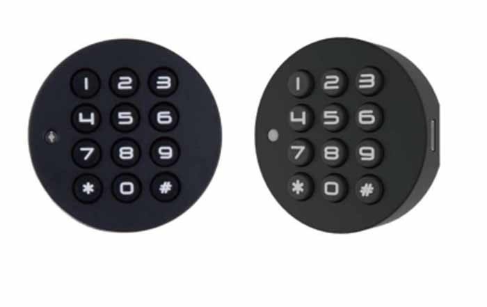 赤ちゃんの安全 パッケージ キーのない電気ロッカーロック ジム用 デジタル指紋 電子キャビネット 鍵付きロック