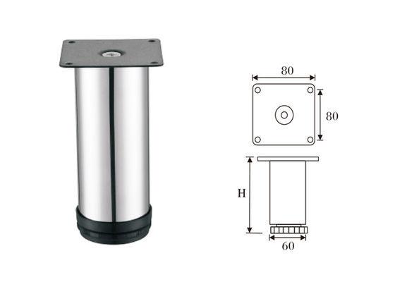 長い寿命の現代ソファーの足のステンレス鋼の物質的な高性能