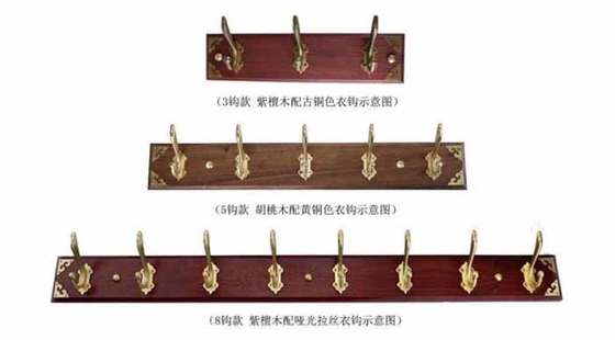 新品 スタイリッシュ ブラス フック ハンガー バスルーム アクセサリー シングル ハンガー コート フック 卸売 製造
