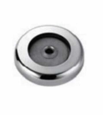 ホットセールモダンなスタイル12mmサテン仕上げ手すりレールフィッティング丸型プラスチックコネクタハードウェア、屋外バルコニーデッキ用