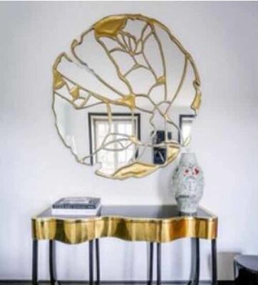 耐久性 再利用可能 調節可能 アルミ鏡 便利 不規則形 家庭やホテルの装飾