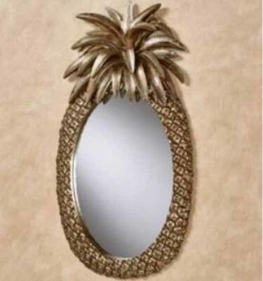 カスタマイズされたPUフレーム 装飾壁鏡 アートデコ様式 ガラス 不規則鏡 リビングルーム ベッドルーム 装飾鏡