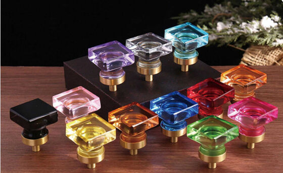 手動ツール グラス フライドダース 曲げ 結晶 ガラス ダイヤモンド キャビネット ドア 結晶 ドア ハンドル シングルホール